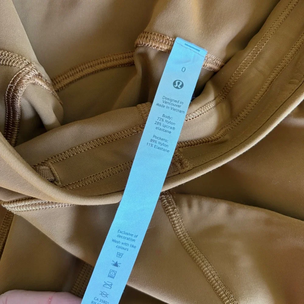 Lululemon Power Thru High Rise Tight 25